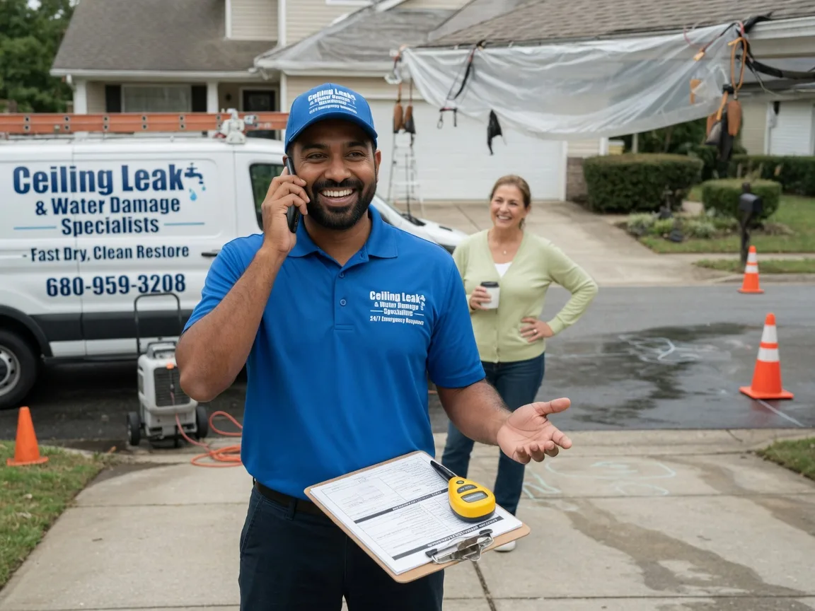 Ceiling Leak Cleanup Waynesville, MO FAQs